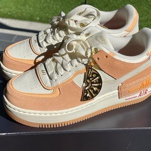 Nike Air Force 1 Shadow Cashmere/Orange Chalk NIB 5